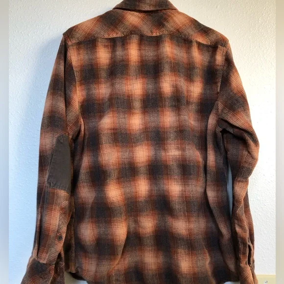 Men’s Brown Button Down Flannel - Picture 5 of 5